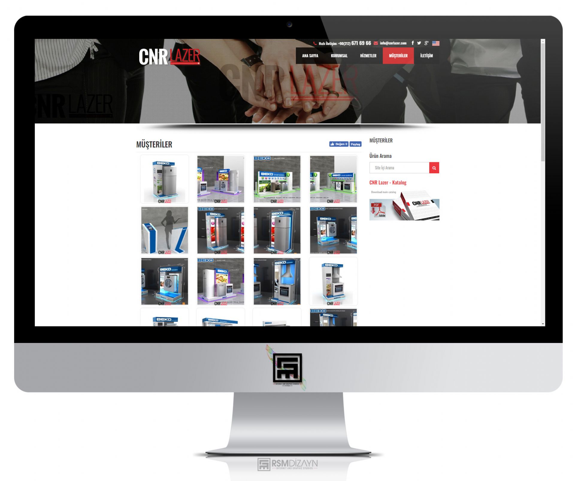 CNR Lazer | Kurumsal Web Tasarım & Yazılım